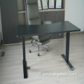 Bureau de meubles de bureau 2 segments Dual Motor Desk